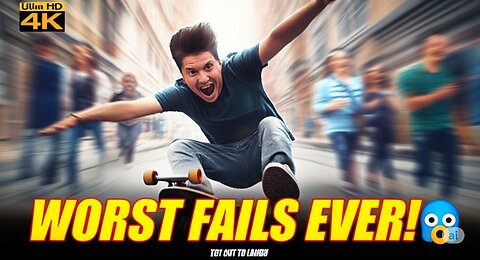4K Funny Fails & Stupid People Moments Caught on Camera 😂🤣 | Ultimate Fail Compilation