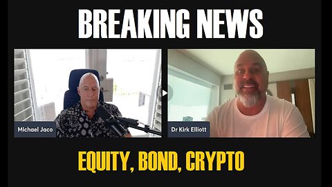 BREAKING NEWS: "As equity, bond and crypto markets are on the brink of collapse...?"