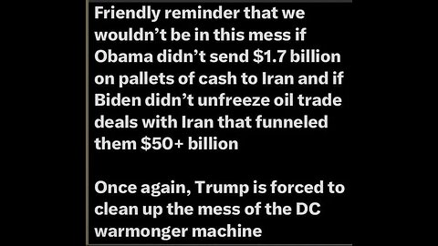liberal democrat obama’s $1.7B PAYOFF to iran; blacks against chicago democrat mayor brandon johnson