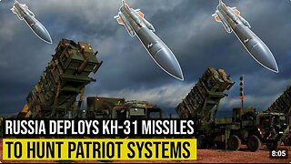 Russia Launches Kh-31P Missiles to Search & destroy Patriot Air Defense Systems in Kyiv