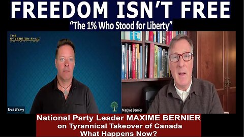 May-2-25 - Election Fraud, Tyranny Grows, Maxime Bernier on the 1% Standing for Canada's Liberty - What’s Next?