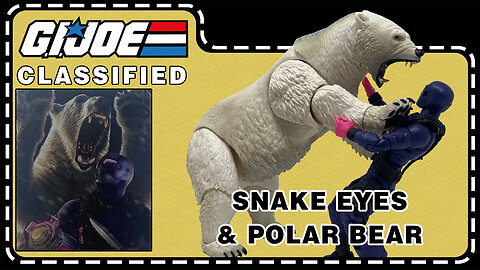 Snake Eyes & Polar Bear - G.I. Joe Classified 161 - Unboxing & Review