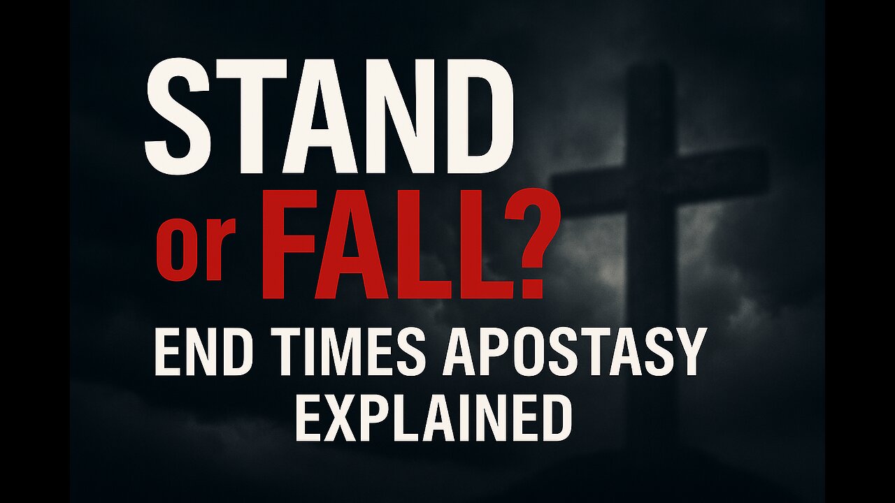 Will You Stand or Fall? End Times Apostasy EXPLAINED