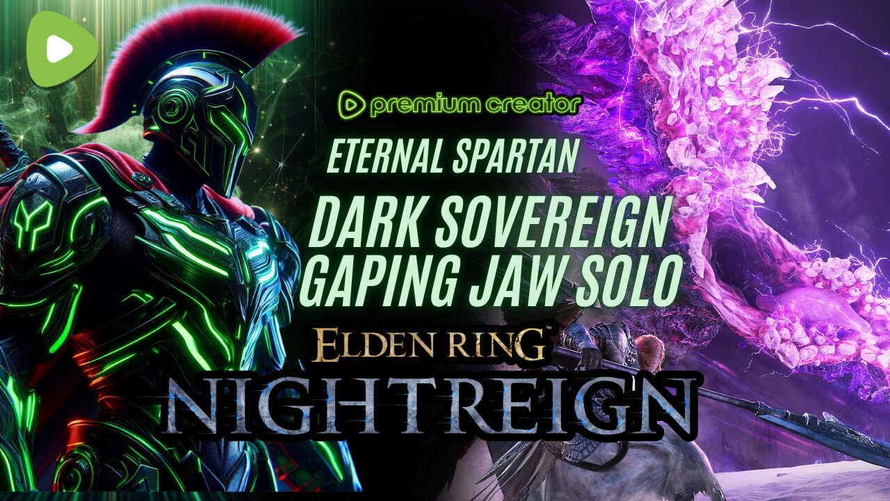 Elden Ring Nightreign: Solo Raider vs Dark Sovereign Gaping Jaw (Boss)