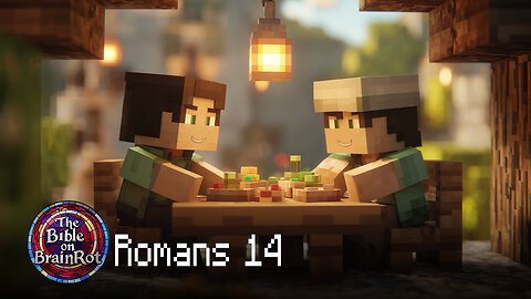 Romans 14 — “Stop Fighting Over Small Things” | The Bible on BrainRot