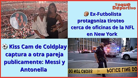 EX FUTBOLISTA CREA TIROTEO CERCA DE OFICINAS DE LA NFL