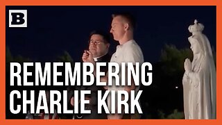 Vigil Held for Charlie Kirk in His Hometown