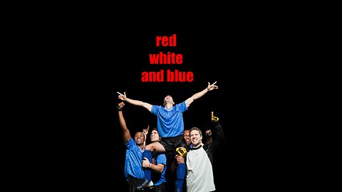 red white and blue