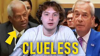 Nigel Farage Argues With The Dumbest Congressman Alive