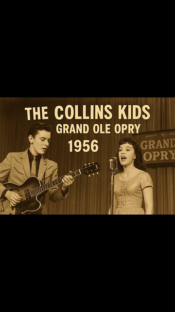 Highlights of The Collins Kids Rock the Grand Ole Opry (1956) Vintage Rockabilly Magic