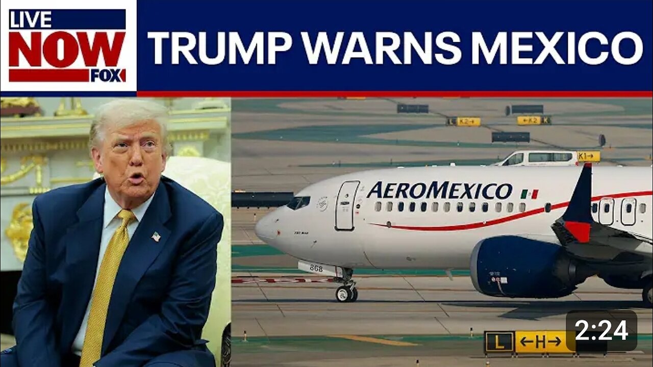 TRUMP WARN MEXICO