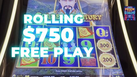 Rolling $750 in FreePlay 💵🎰😁
