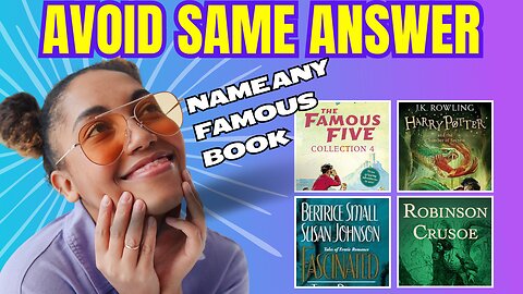 Avoid Saying the SAME Thing as Me Challenge 😜 | Quiz 2025