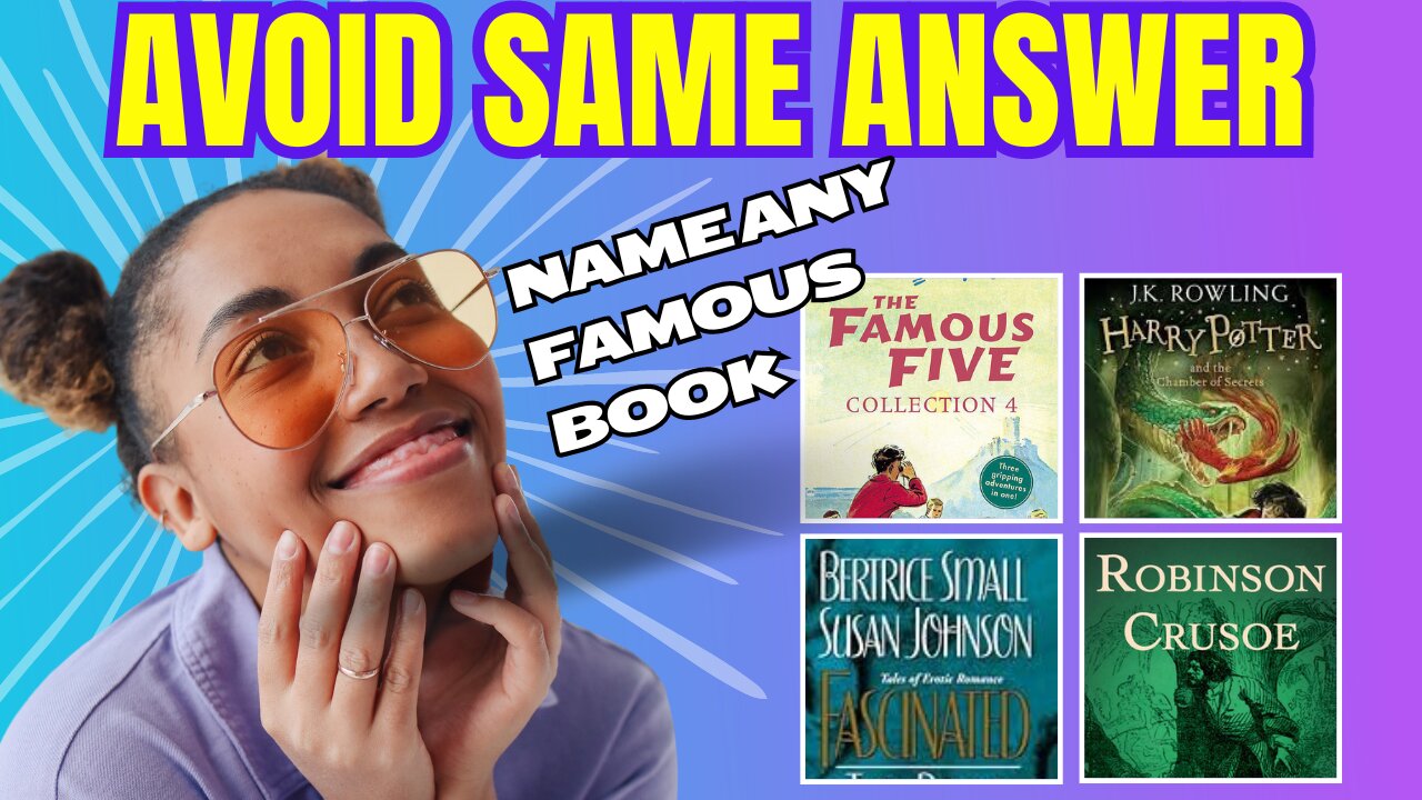 Avoid Saying the SAME Thing as Me Challenge 😜 | Quiz 2025