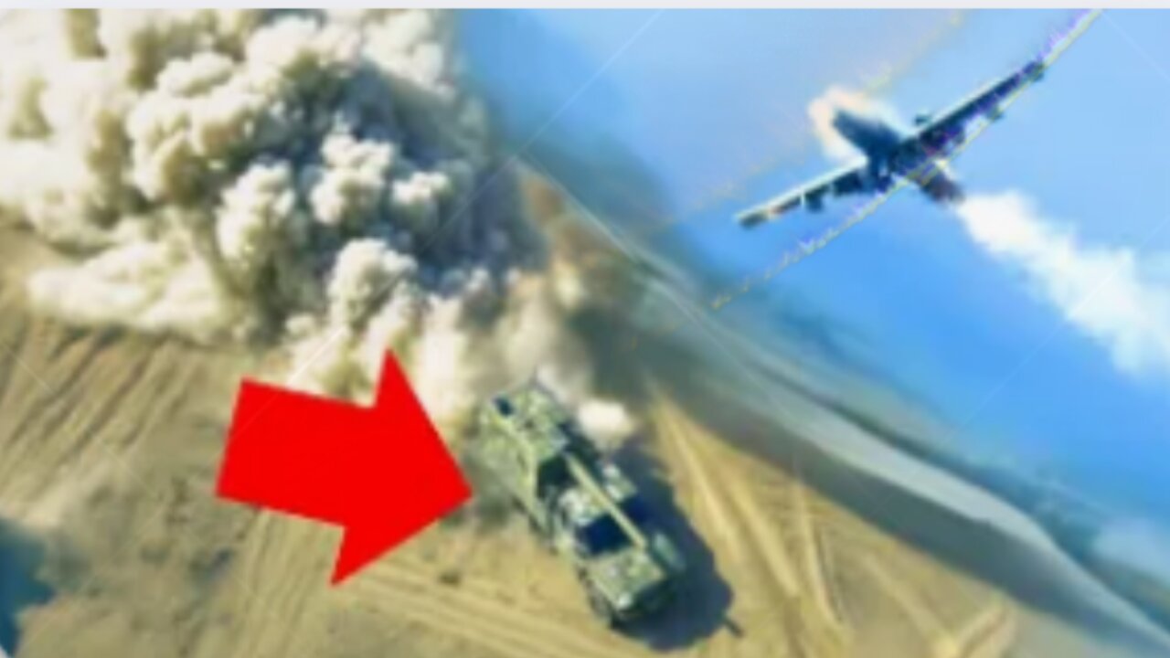 A‑10 Warthog in Action - GAU-8 Shreds Houthi Launcher in Seconds