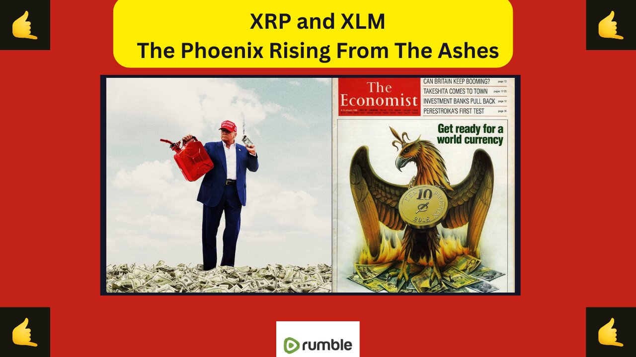 The Phoenix Rising: XRP & XLM as the Solution to the Collapsing Global Economy | Ocho Live Clip