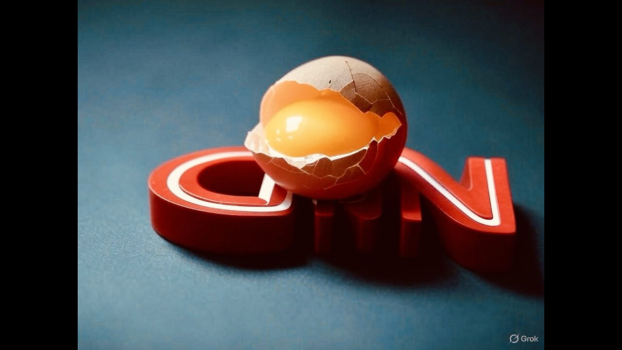 Poor CNN AGAIN has to Report GOOD NEWS on the Economy! 🥚 🥚🥚