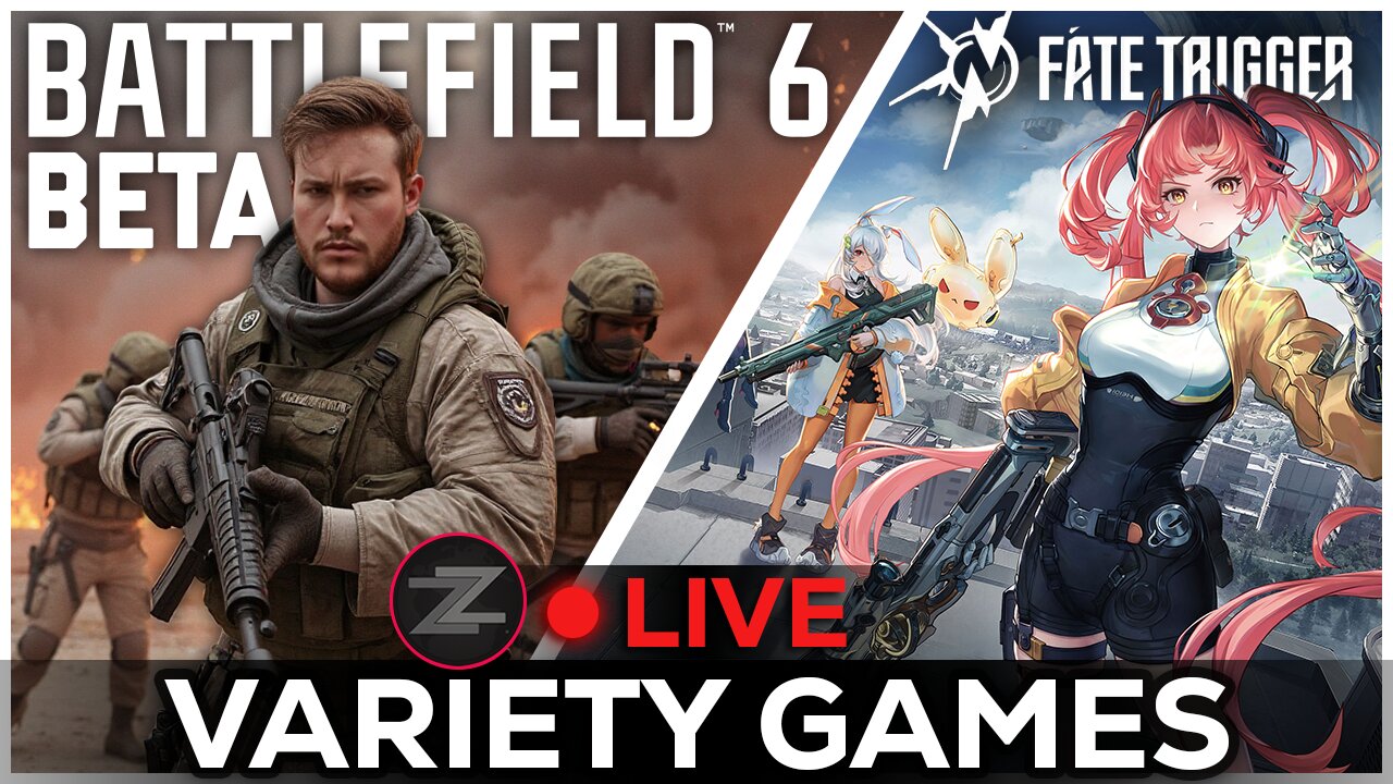 🔴LIVE IN 1440p! - Battlefield 6 Beta, Fate Trigger Beta, Tarkov, & More! - Come Hang Out!