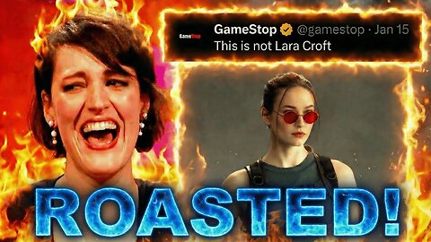 This is NOT Lara Croft! GameStop TROLLS Amazon Tomb Raider Series! | Clownfish TV