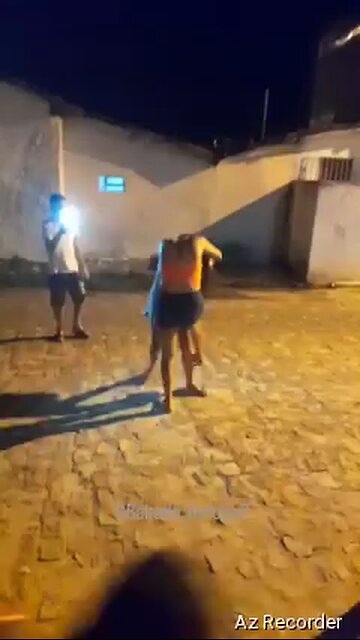 Two model girls fight