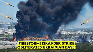Sumy Base Destroyed in Seconds: Iskander Strike Caught on Camera