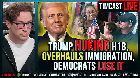 Trump NUKING H1B, Overhauls Immigration, Democrats LOSE IT