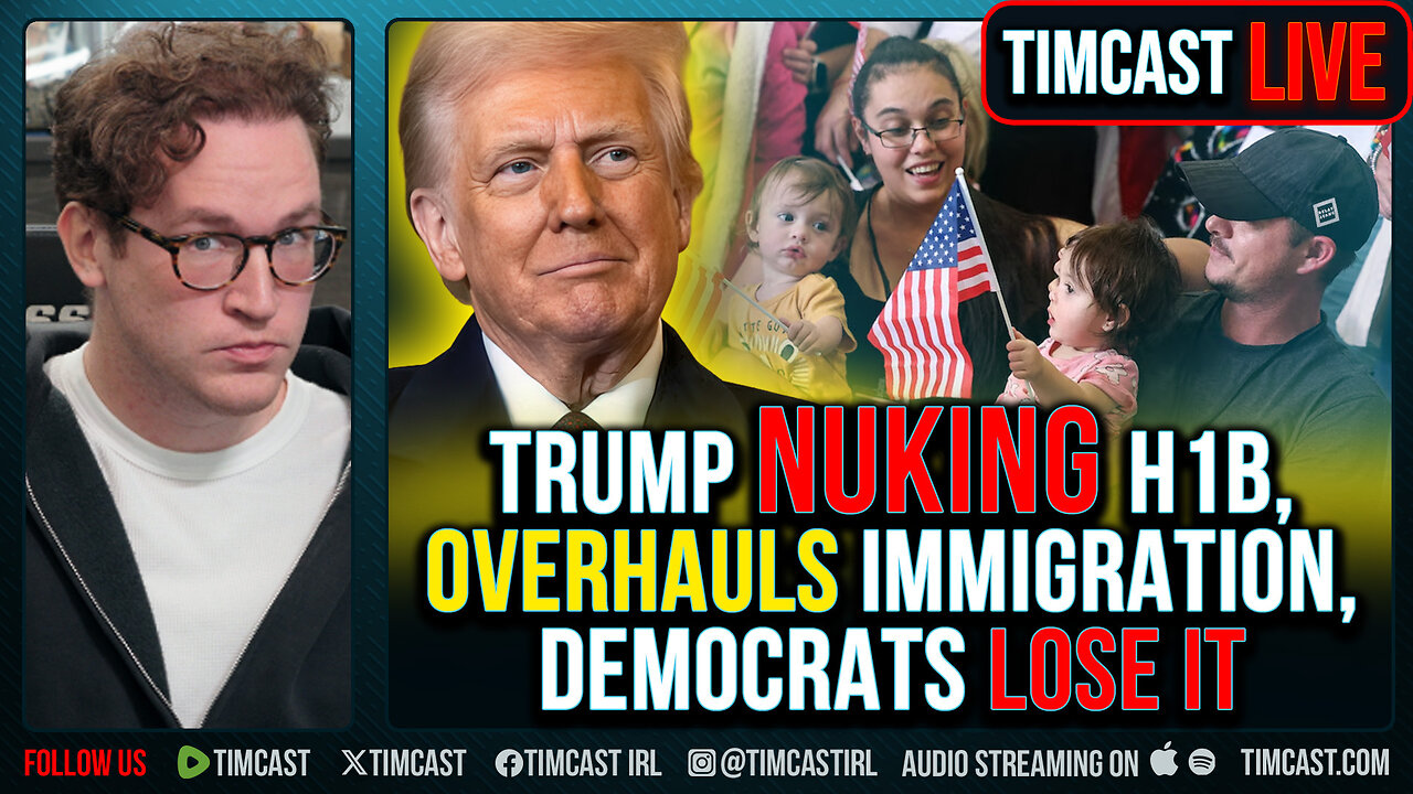 Trump NUKING H1B, Overhauls Immigration, Democrats LOSE IT