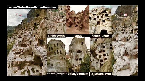 Hidden History Resets Worldwide Events Destroyed Ancient Civilizations Melted City Vardzia Georgia