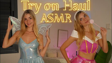 Costume🧚🏼‍♀️Fabric Scratching ASMR (Try On Haul)