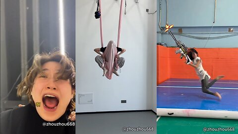 【Zhouzhou】Funny Compilation | Dance training 👯‍♀️😎 ENG SUB
