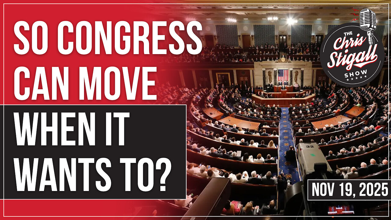 So Congress Can Move When It Wants To?