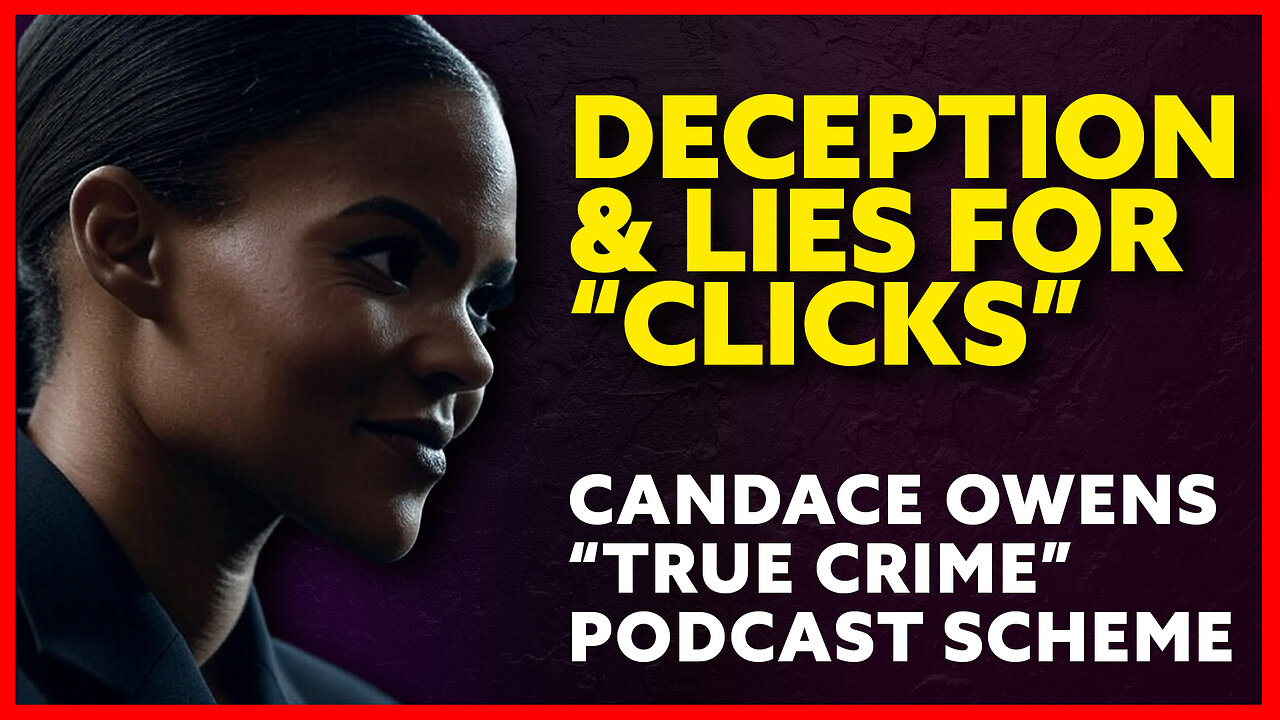 Candace Owens Deception | Candace Owens is NOT a Journalist