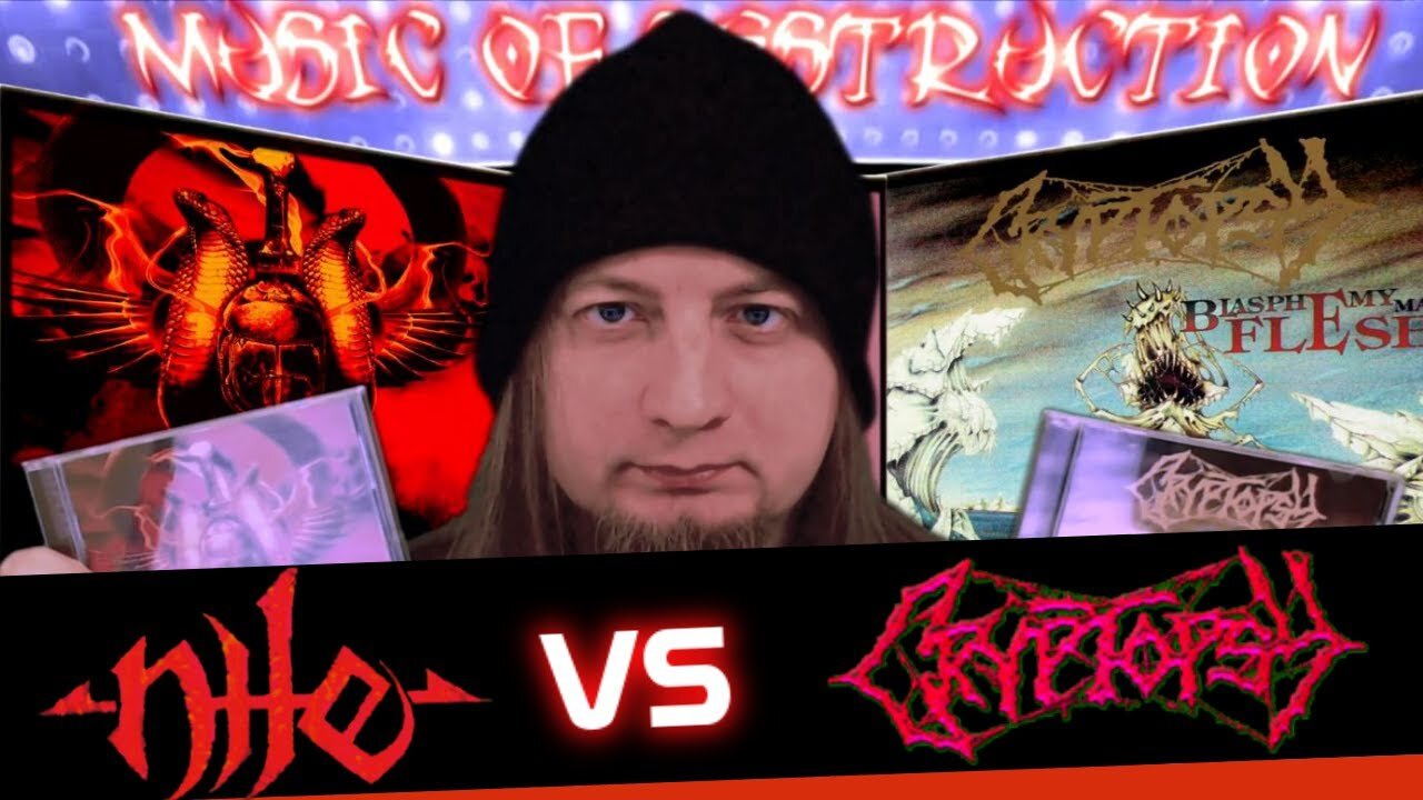 💥Nile Annihilation of The Wicked Vs Cryptopsy Blasphemy Made Flesh💥
