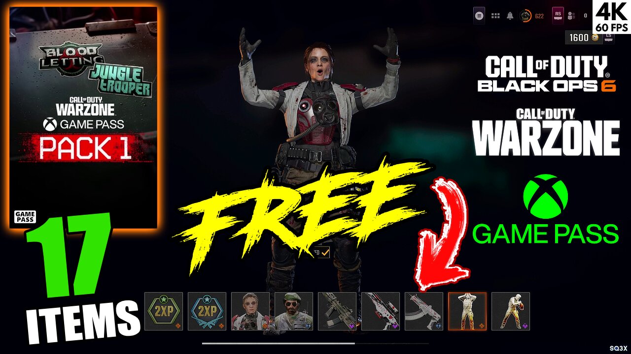FREE 🔥17 Item Bundle for CALL OF DUTY: WARZONE and BLACK OPS 6