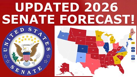 Updated 2026 Senate Map Prediction (June 3, 2025)