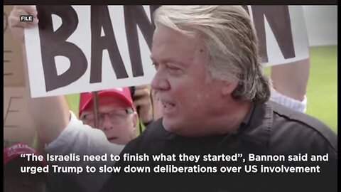 Bannon Leads MAGA Outrage Over Trump's Iran Strike Plans, Hawks Urge war