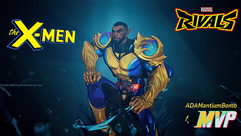 Marvel Rivals | MVP · Season 2.5 – No. 10 | Namor: Retro X-Uniform Skin #marvelrivals #namor #xmen
