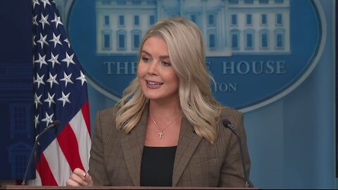 Press Secretary Karoline Leavitt Briefs Members of the Media