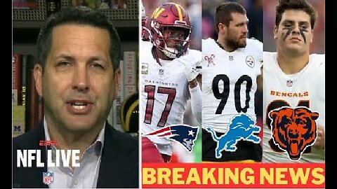 FULL NFL LIVE | T.J. Watt BLOCKBUSTER Trade to Lions? Hendrickson to Bears? McLaurin to Patriots?