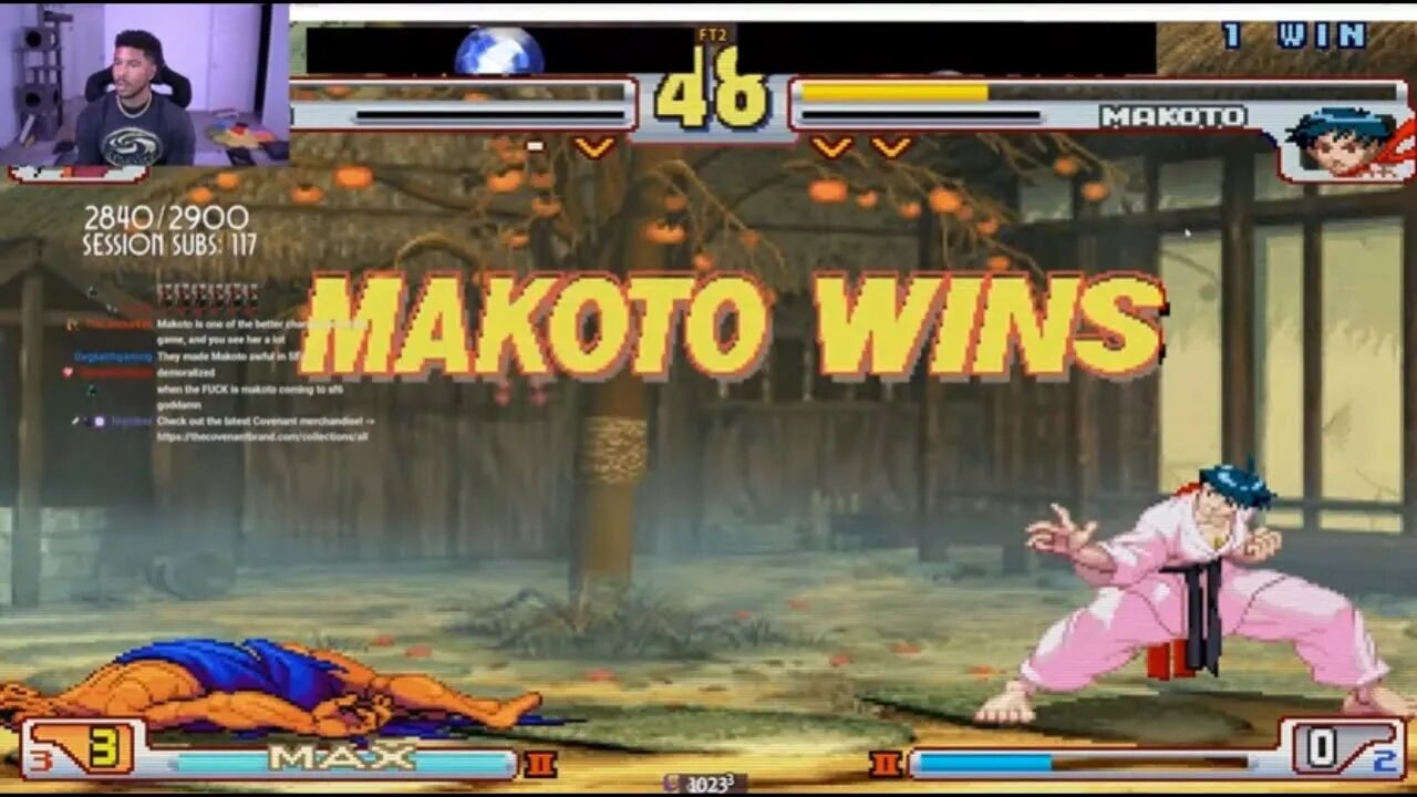 Dale Can't Stop Getting Folded By Makoto (A Lowtiergod Stream)