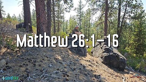 Matthew 26:1-16, Bible Reading in Nature, BSB