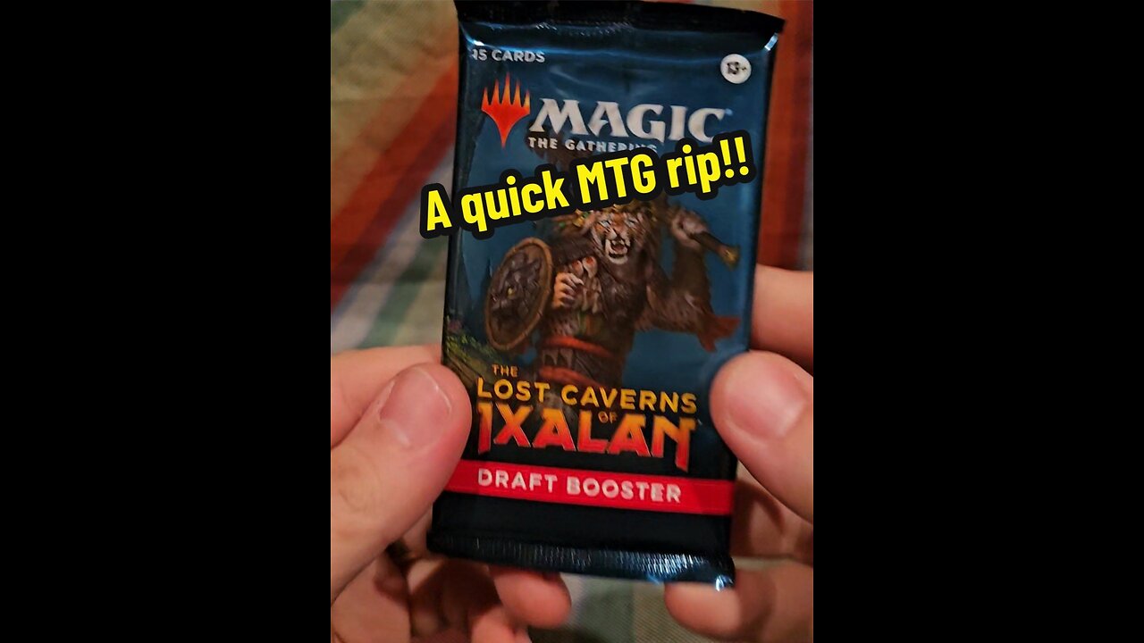 Magic The Gathering The Lost Caverns Of Ixalan Draft Booster Rip!