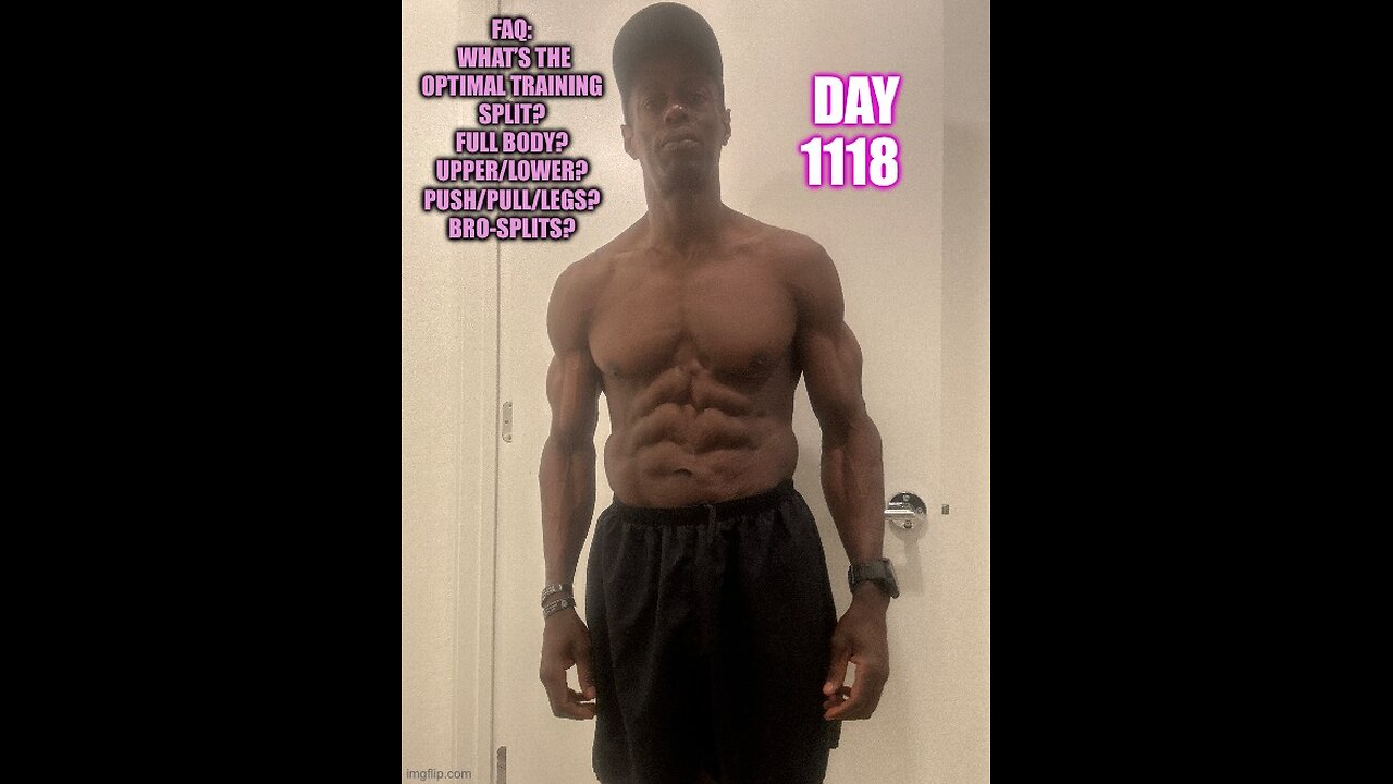 FAQ: What’s the, “OPTIMAL” Training Split? (DAY 1118)