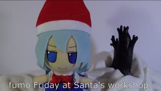 A baka and kitten travel the snowy wastes on fumo Friday