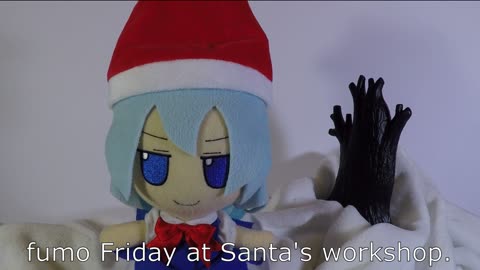 A baka and kitten travel the snowy wastes on fumo Friday