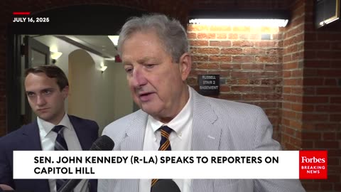 Sen Kennedy: DOJ Should Reveal 'Who Epstein Trafficked These Young Women To'