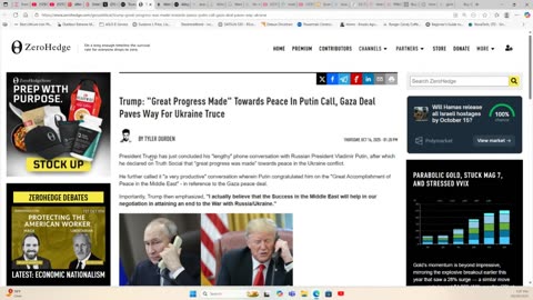 Evening News with MarkZ, joined by Dr. Scott Young.