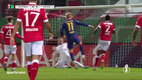 Energie Cottbus - Leipzig 1:4 | 28. 10. 2025 | DFB Cup