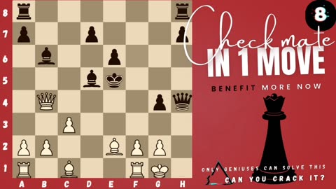 Can you checkmate in 1 move? (P.9) (White to play)♟️