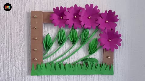 Beautiful and Easy Paper Wall Hanging / Paper Craft For Home Decoration / Unique Wall Hanging / DIY